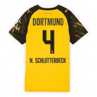 Echipament fotbal Borussia Dortmund Nico Schlotterbeck #4 Tricou Acasa 2025-26 pentru femei maneca scurta