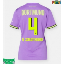 Echipament fotbal Borussia Dortmund Nico Schlotterbeck #4 Tricou Treilea 2026-27 pentru femei maneca scurta