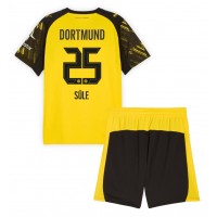 Echipament fotbal Borussia Dortmund Niklas Sule #25 Tricou Acasa 2025-26 pentru copii maneca scurta (+ Pantaloni scurti)