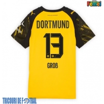Echipament fotbal Borussia Dortmund Pascal Gross #13 Tricou Acasa 2025-26 pentru femei maneca scurta