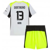Echipament fotbal Borussia Dortmund Pascal Gross #13 Tricou Deplasare 2025-26 pentru copii maneca scurta (+ Pantaloni scurti)