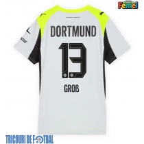 Echipament fotbal Borussia Dortmund Pascal Gross #13 Tricou Deplasare 2025-26 pentru femei maneca scurta