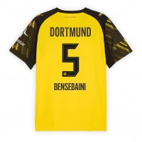 Echipament fotbal Borussia Dortmund Ramy Bensebaini #5 Tricou Acasa 2025-26 maneca scurta