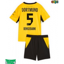 Echipament fotbal Borussia Dortmund Ramy Bensebaini #5 Tricou Acasa 2026-27 pentru copii maneca scurta (+ Pantaloni scurti)
