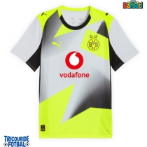 Echipament fotbal Borussia Dortmund Ramy Bensebaini #5 Tricou Deplasare 2025-26 maneca scurta