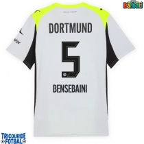 Echipament fotbal Borussia Dortmund Ramy Bensebaini #5 Tricou Deplasare 2025-26 maneca scurta