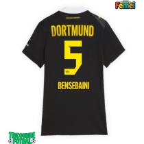 Echipament fotbal Borussia Dortmund Ramy Bensebaini #5 Tricou Deplasare 2026-27 pentru femei maneca scurta