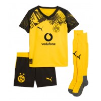 Echipament fotbal Borussia Dortmund Serhou Guirassy #9 Tricou Acasa 2025-26 pentru copii maneca scurta (+ Pantaloni scurti)