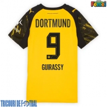 Echipament fotbal Borussia Dortmund Serhou Guirassy #9 Tricou Acasa 2025-26 pentru femei maneca scurta