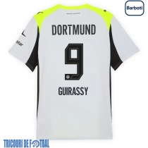 Echipament fotbal Borussia Dortmund Serhou Guirassy #9 Tricou Deplasare 2025-26 maneca scurta