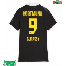 Echipament fotbal Borussia Dortmund Serhou Guirassy #9 Tricou Deplasare 2026-27 pentru femei maneca scurta