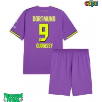 Echipament fotbal Borussia Dortmund Serhou Guirassy #9 Tricou Treilea 2026-27 pentru copii maneca scurta (+ Pantaloni scurti)