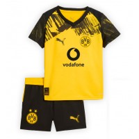 Echipament fotbal Borussia Dortmund Tricou Acasa 2025-26 pentru copii maneca scurta (+ Pantaloni scurti)