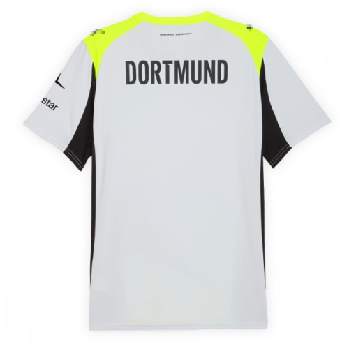 Echipament fotbal Borussia Dortmund Tricou Deplasare 2025-26 maneca scurta Echipament fotbal Borussia Dortmund Tricou Deplasare 2025-26 maneca scurta