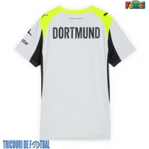 Echipament fotbal Borussia Dortmund Tricou Deplasare 2025-26 pentru femei maneca scurta