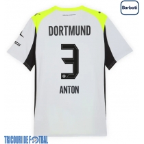 Echipament fotbal Borussia Dortmund Waldemar Anton #3 Tricou Deplasare 2025-26 maneca scurta