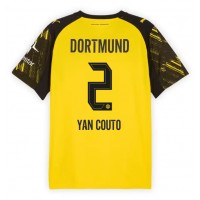 Echipament fotbal Borussia Dortmund Yan Couto #2 Tricou Acasa 2025-26 maneca scurta