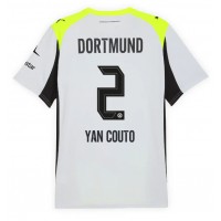 Echipament fotbal Borussia Dortmund Yan Couto #2 Tricou Deplasare 2025-26 maneca scurta