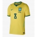 Echipament fotbal Brazilia Bruno Guimaraes #8 Tricou Acasa Mondial 2026 maneca scurta