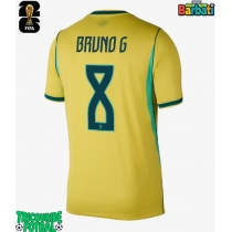 Echipament fotbal Brazilia Bruno Guimaraes #8 Tricou Acasa Mondial 2026 maneca scurta