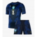 Echipament fotbal Brazilia Bruno Guimaraes #8 Tricou Deplasare Mondial 2026 pentru copii maneca scurta (+ Pantaloni scurti)
