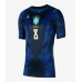Echipament fotbal Brazilia Bruno Guimaraes #8 Tricou Deplasare Mondial 2026 pentru femei maneca scurta