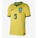 Echipament fotbal Brazilia Casemiro #5 Tricou Acasa Mondial 2026 maneca scurta