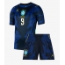 Echipament fotbal Brazilia Matheus Cunha #9 Tricou Deplasare Mondial 2026 pentru copii maneca scurta (+ Pantaloni scurti)