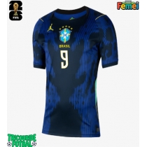 Echipament fotbal Brazilia Matheus Cunha #9 Tricou Deplasare Mondial 2026 pentru femei maneca scurta