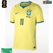 Echipament fotbal Brazilia Raphinha Belloli #11 Tricou Acasa Mondial 2026 maneca scurta