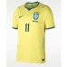 Echipament fotbal Brazilia Raphinha Belloli #11 Tricou Acasa Mondial 2026 maneca scurta