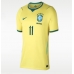 Echipament fotbal Brazilia Raphinha Belloli #11 Tricou Acasa Mondial 2026 pentru femei maneca scurta