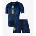 Echipament fotbal Brazilia Raphinha Belloli #11 Tricou Deplasare Mondial 2026 pentru copii maneca scurta (+ Pantaloni scurti)