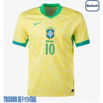 Echipament fotbal Brazilia Rodrygo Goes #10 Tricou Acasa Copa America 2024 maneca scurta