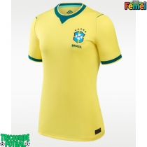Echipament fotbal Brazilia Tricou Acasa Mondial 2026 pentru femei maneca scurta