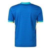 Echipament fotbal Brazilia Tricou Deplasare Copa America 2024 maneca scurta