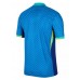 Echipament fotbal Brazilia Tricou Deplasare Copa America 2024 pentru femei maneca scurta Echipament fotbal Brazilia Tricou Deplasare Copa America 2024 pentru femei maneca scurta
