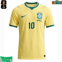 Echipament fotbal Brazilia Vinicius Junior #10 Tricou Acasa Mondial 2026 maneca scurta