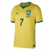 Echipament fotbal Brazilia Vinicius Junior #7 Tricou Acasa Mondial 2026 maneca scurta