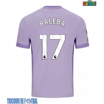Echipament fotbal Brighton Carlos Baleba #17 Tricou Deplasare 2025-26 maneca scurta