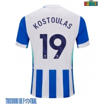 Echipament fotbal Brighton Charalampos Kostoulas #19 Tricou Acasa 2025-26 maneca scurta