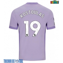 Echipament fotbal Brighton Charalampos Kostoulas #19 Tricou Deplasare 2025-26 maneca scurta