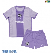 Echipament fotbal Brighton Tricou Deplasare 2025-26 pentru copii maneca scurta (+ Pantaloni scurti)