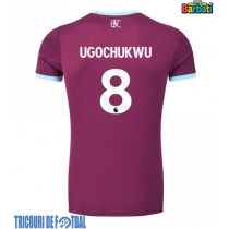 Echipament fotbal Burnley Lesley Ugochukwu #8 Tricou Acasa 2025-26 maneca scurta