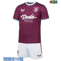 Echipament fotbal Burnley Tricou Acasa 2025-26 pentru copii maneca scurta (+ Pantaloni scurti)