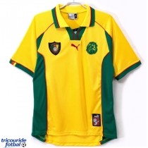 Echipament fotbal Cameroun 1998-1999 Tricou Retro Deplasare maneca scurta