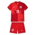 Echipament fotbal Canada Alphonso Davies #19 Tricou Acasa Mondial 2026 pentru copii maneca scurta (+ Pantaloni scurti)