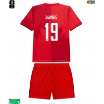 Echipament fotbal Canada Alphonso Davies #19 Tricou Acasa Mondial 2026 pentru copii maneca scurta (+ Pantaloni scurti)