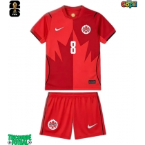 Echipament fotbal Canada Ismael Kone #8 Tricou Acasa Mondial 2026 pentru copii maneca scurta (+ Pantaloni scurti)