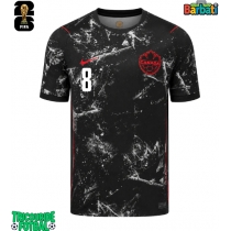 Echipament fotbal Canada Ismael Kone #8 Tricou Deplasare Mondial 2026 maneca scurta